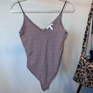 Striped Bodysuit